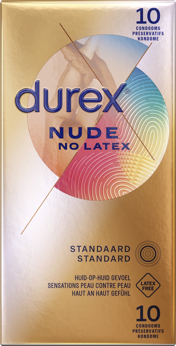 Durex – Real Feel Condooms – 10 stuks – Latexvrij