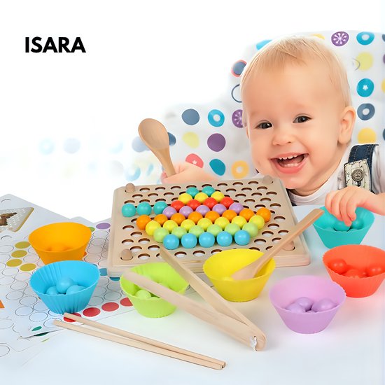 ISARA Jouets éducatifs Montessori Garçons et Filles 2023 Nouveau - Éducatif  - Tri -... | bol.com