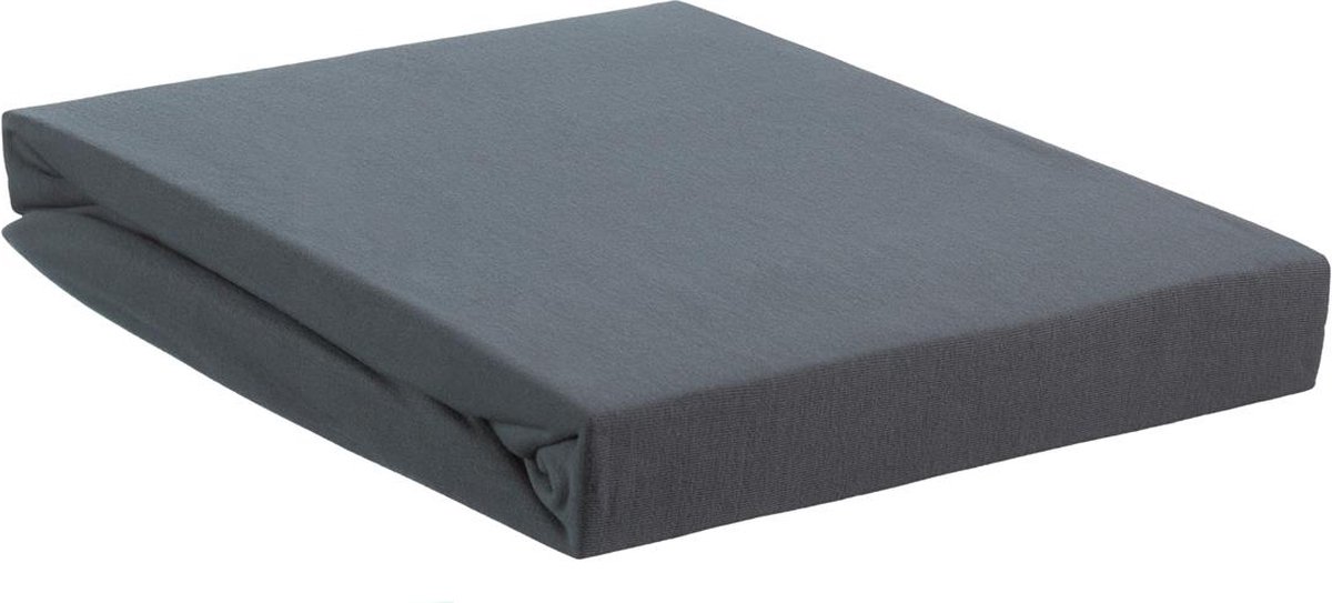 Beddinghouse Jersey Lycra - Splittopper Hoeslaken - 200x200/210/220 - Koel grijs