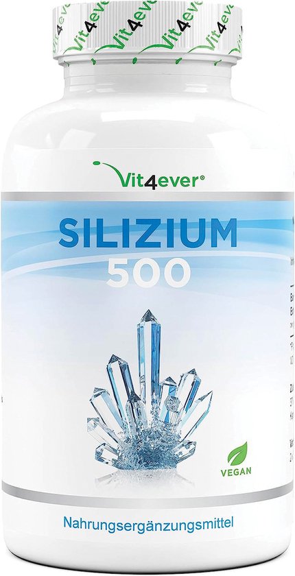 Vit4ever - Silicium - 240 capsules met 500 mg organisch silicium per ...
