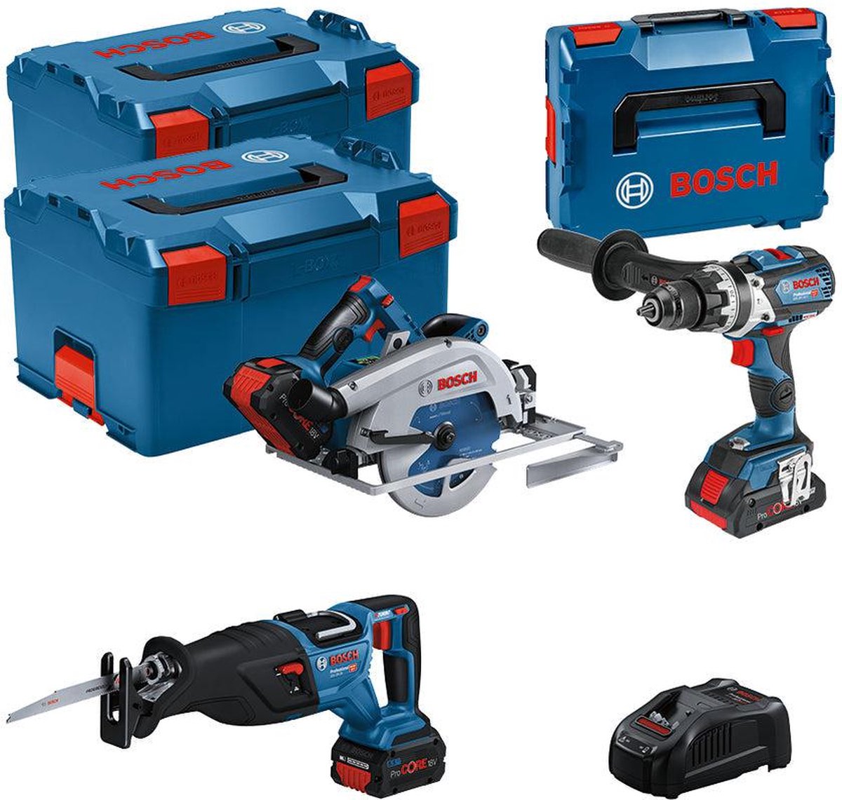 Bosch Professional - Perceuse sans fil - GSR 18-28 V - Batterie 3, 0 Ah