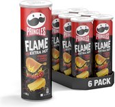 Bol.com Pringle Flame Spicy Cheese Chili Chips - 6x 160 gr - Voordeelverpakking aanbieding