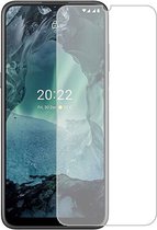 Case2go - Screenprotector voor Nokia G21 - Case Friendly - Gehard Glas - Transparant
