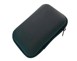 Opberg hoesje - Hard Case - Etui - Organizer - Sleutels - Oordopjes - Laadkabels - USB - Geld - Opbergen - Zwart