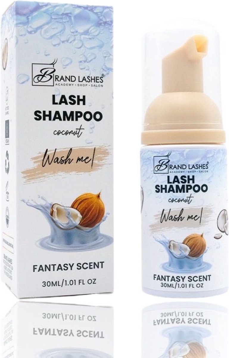 Brand Lashes - LASH SHAMPOO – COCONUT 30ml