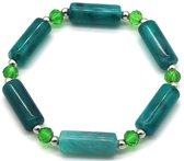 Armband Dames - Tube Bracelet - Groen