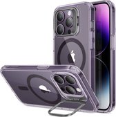 ESR Classic Kickstand Telefoonhoesje geschikt voor Apple iPhone 14 Pro Hardcase Backcover Hoesje MagSafe Compatible - Paars