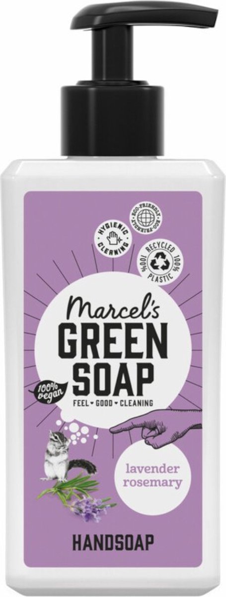 Marcel's Green Soap Handzeep Lavendel & Rosemarijn - 250 ml