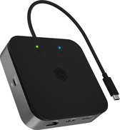ICY BOX IB-DK408-C41 USB4 (USB-C) 8K laptop dockingstation Geschikt voor merk: Universeel Incl. laadfunctie, Ondersteun