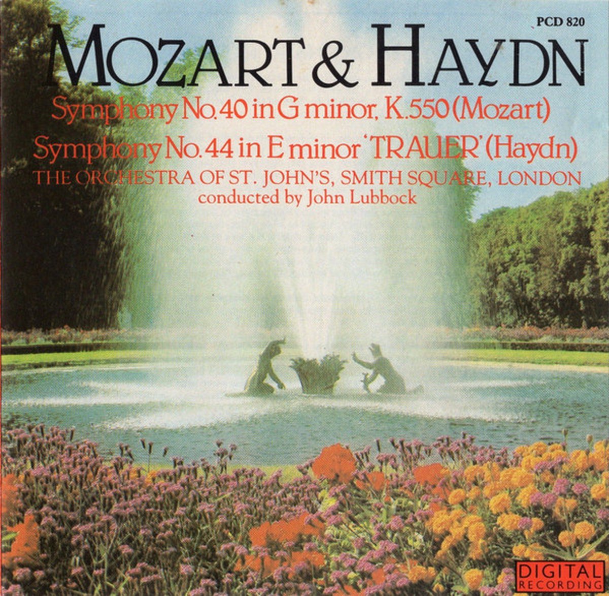 Mozart: Symphony No. 40; Haydn: Symphony No. 44 "Trauer"