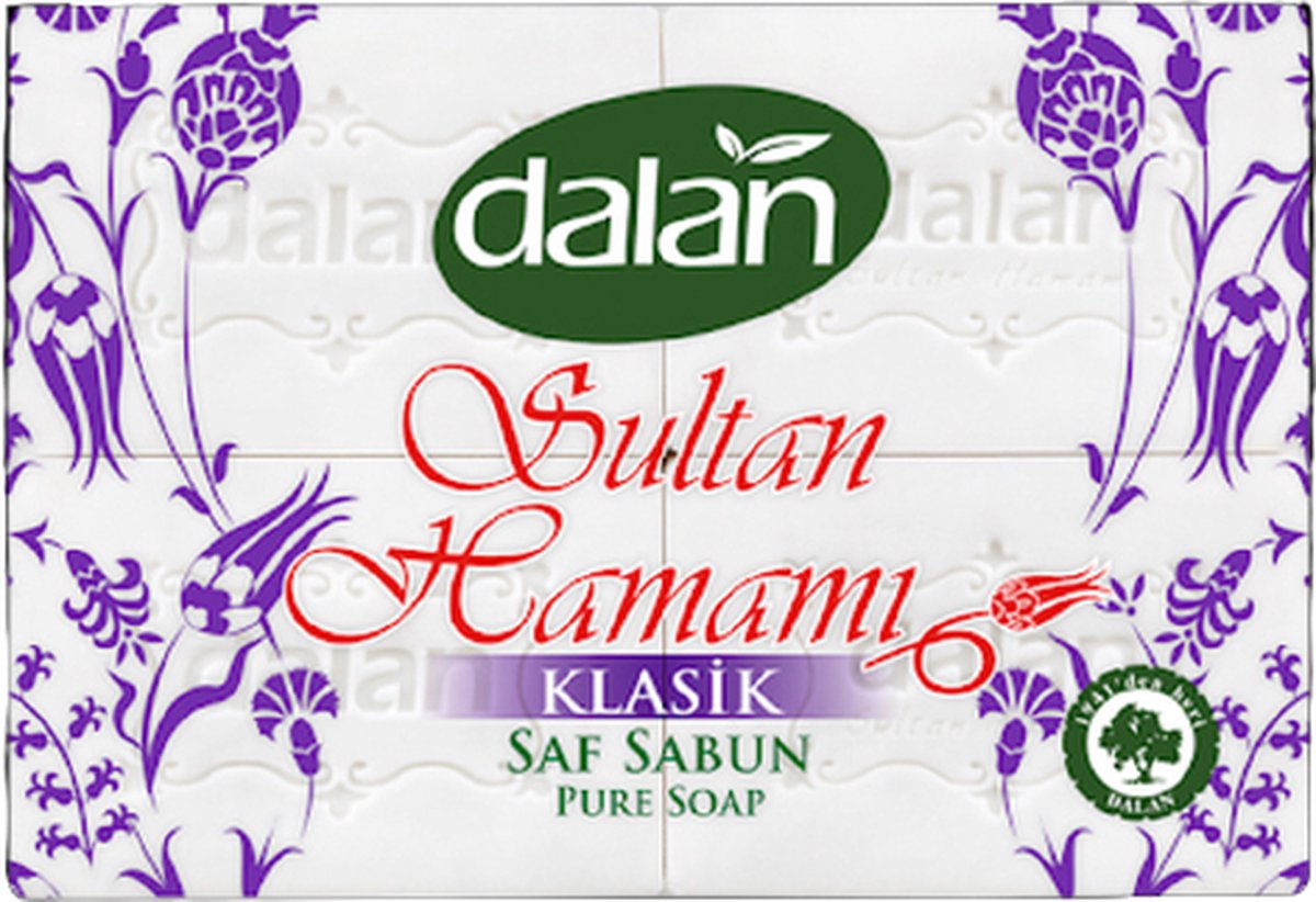 Dalan Sultan Hamam (4 stuks) Pure soap