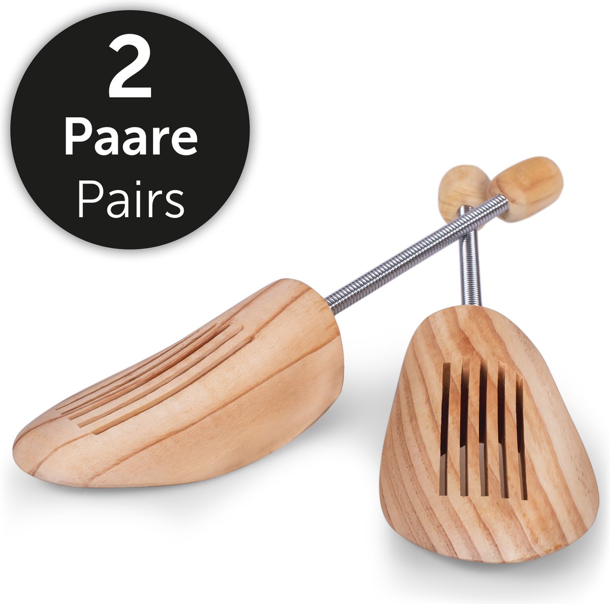Blumtal Schoenspanner voor Dames en Heren - Laarzenspanners - Maat 42-43 - Set van 2