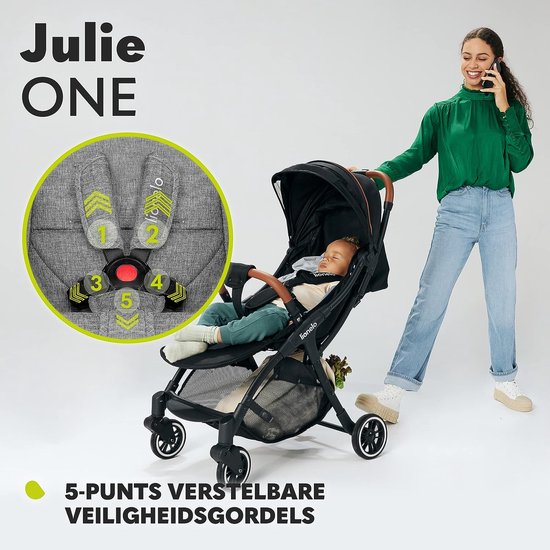 Ingenious compacte wandelwagen, met ligpositie, vanaf de geboorte tot 4
