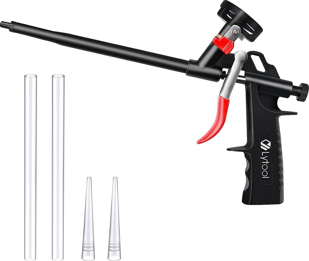 Bouwschuimpistool icy geen cleaner doseerpistool van metaal voor doe-het-zelvers en professionals