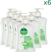 Bol.com Dettol - Handzeep - Antibacterieel - Verzachtend - Aloë Vera - 6 x 250 ml aanbieding