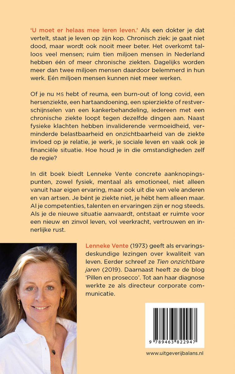Lichter leven met een chronische ziekte - back cover