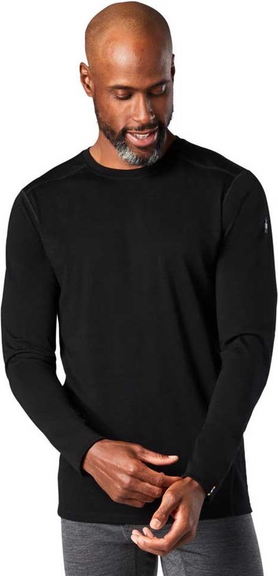 Chemise à manches longues en mérinos toutes saisons Smartwool Classic Zwart XL Homme