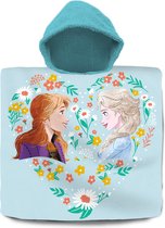 Cape/poncho de bain Disney Frozen - 60 x 120 cm - coton - pour enfant