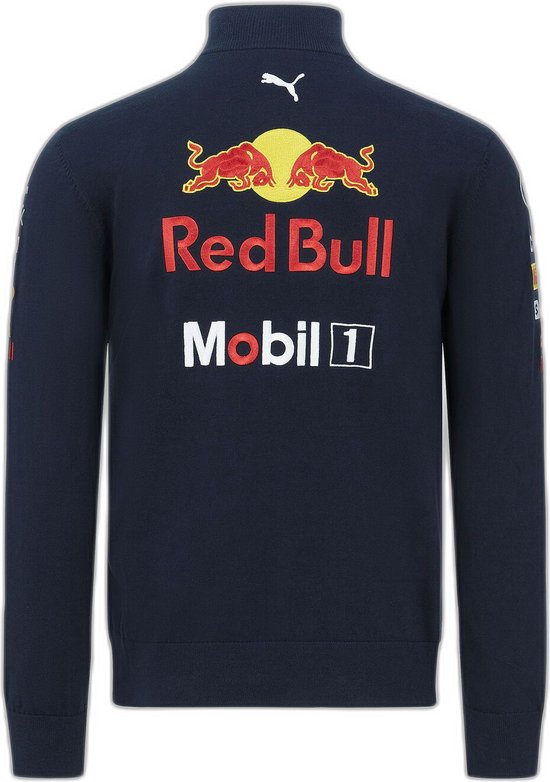 Red Bull Racing Teamline Half Zip Hoody 2022 Maat L - Max Verstappen- Formule 1 Dutch Grand Prix- - Red Bull Racing