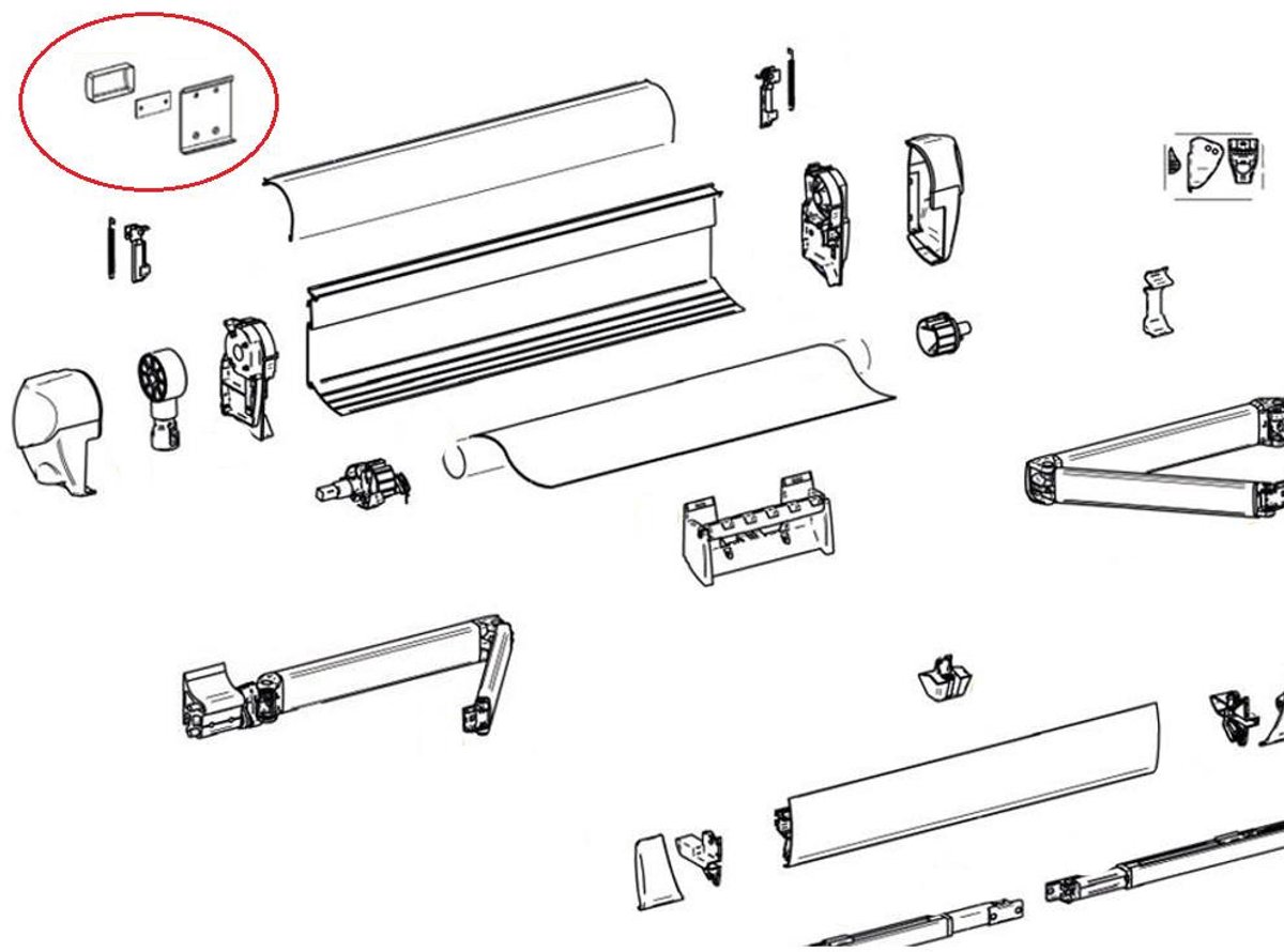 Thule Flat Adapter 5200 190-300