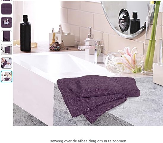 Utopia Towels - Lot de 6 Essuie Mains de Qualité Supérieure, (41 x 71 CM)  100%