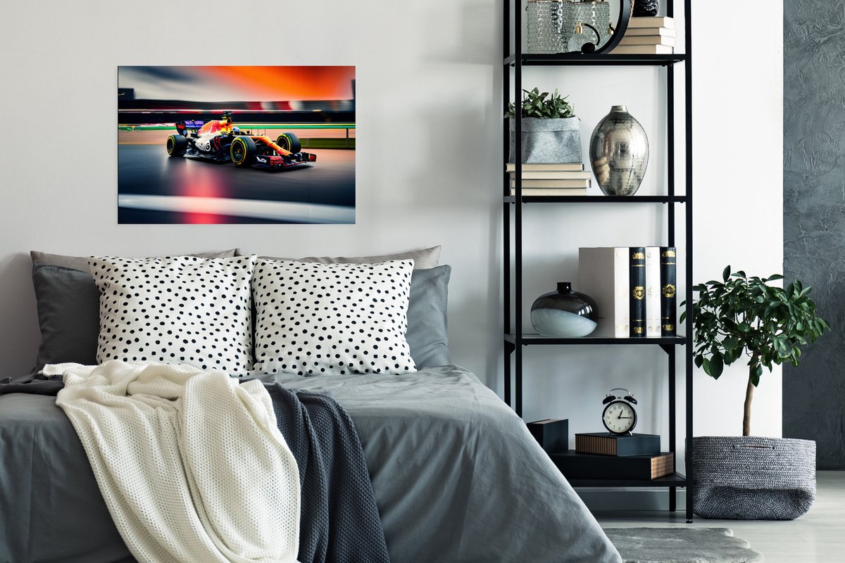 Poster Auto - Formule 1 - Circuit - Raceauto - 90x60 cm