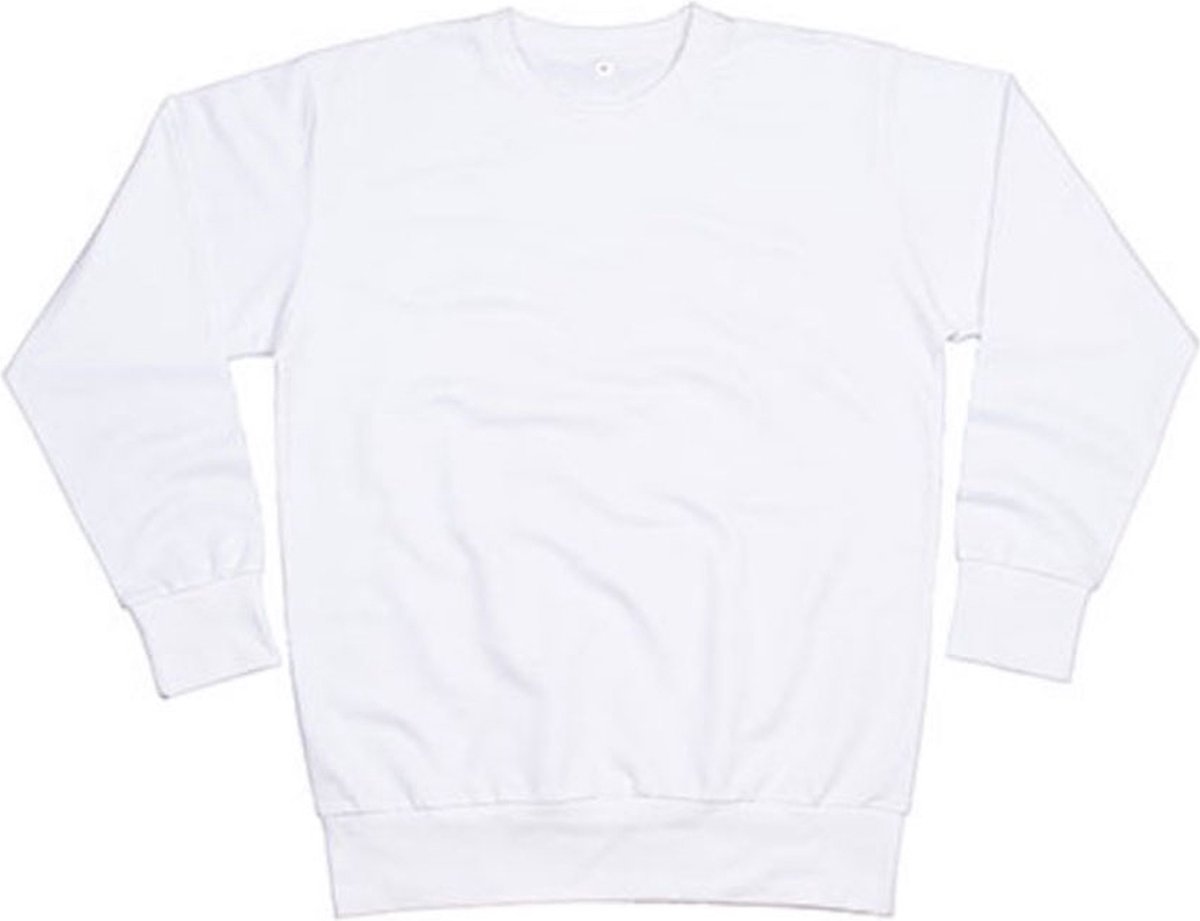 Unisex sweatshirt met lange mouwen White - XXL