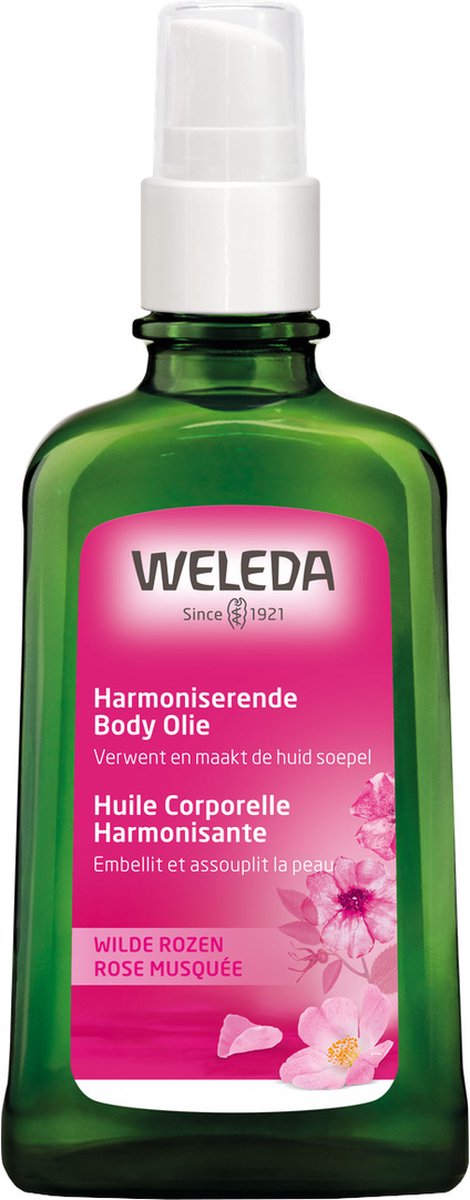 Bol.com WELEDA Wilde Rozen Harmoniserende Body Olie - Maakt Huid Zacht & Soepel - 100% Natuurlijke Ingrediënten - 100ml aanbieding