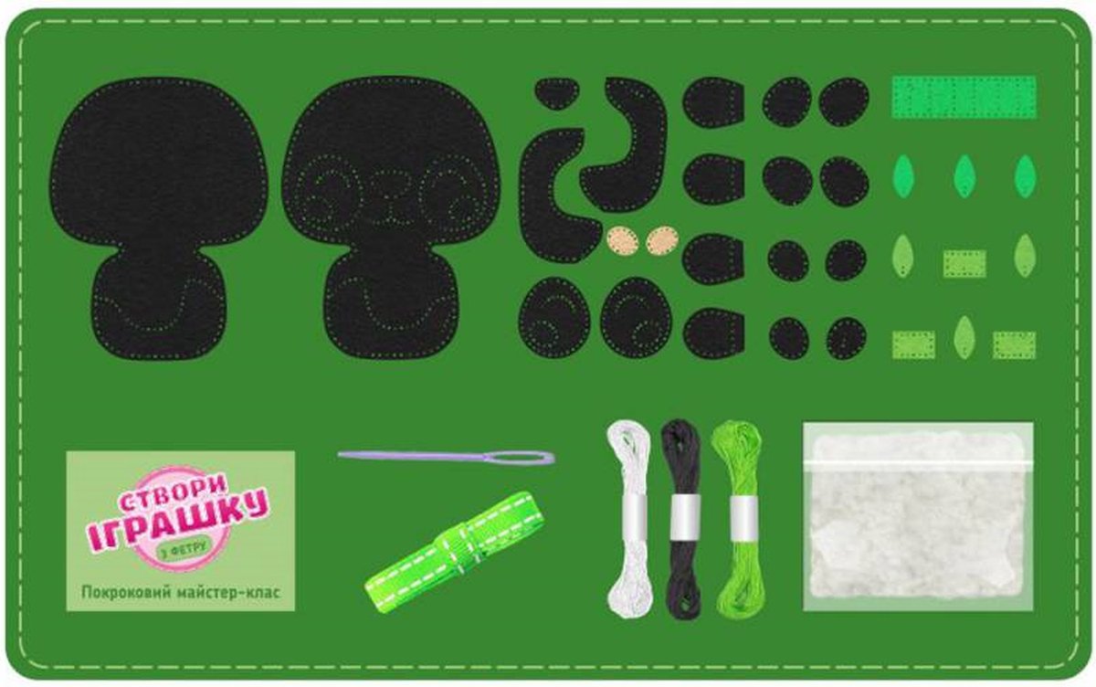 Rosa Craft Kit Vilten Panda