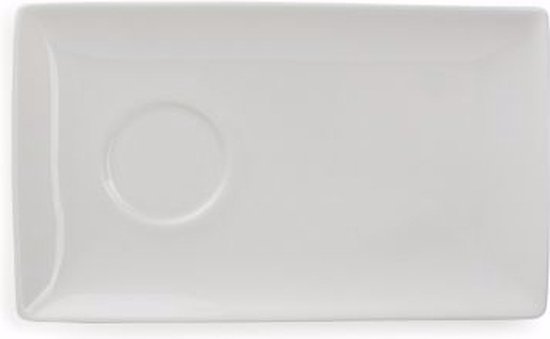 Plat Yong 20x12cm blanc Squito (Set de 6)