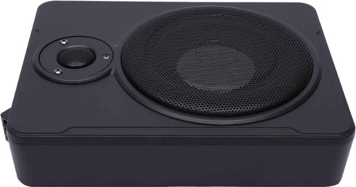 Thuys Subwoofer Auto Versterker Auto Subwoofer met Kabel Zwart