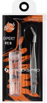Staleks Professional Eyelash Tweezers EXPERT 41 TYPE 9 (L-Shaped,35')