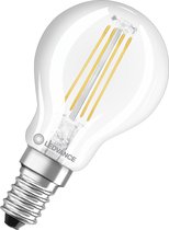 Ledvance Classic LED E14 Peer Filament Helder 3.4W 470lm - 927 Zeer Warm Wit | Beste Kleurweergave - Dimbaar - Vervangt 40W