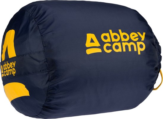 Abbey Camp Draagtas voor Slaapzak - Universeel - Marine/Geel van Abbey Camp — afbeelding 4