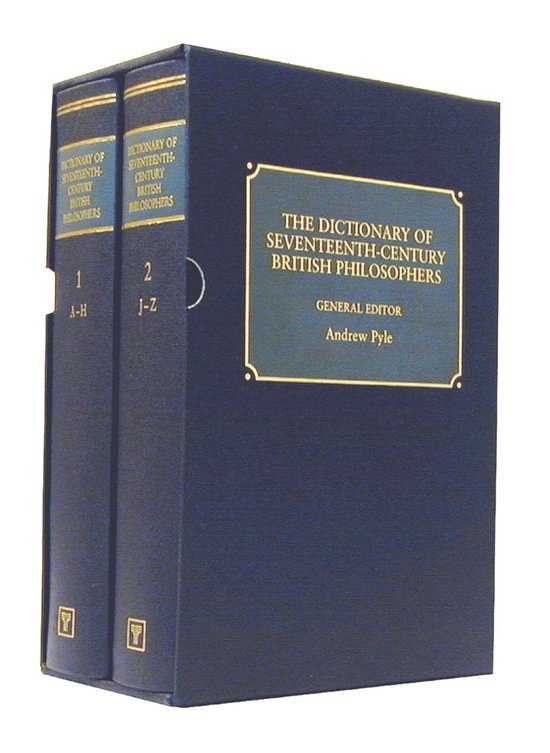 Dictionary Of Seventeenth-Century British Philosophers - cover