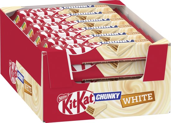 KITKAT Chunky White Single - 24 x 40 gram