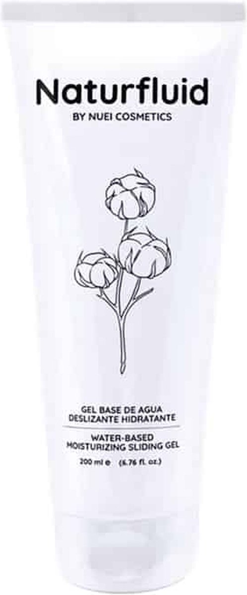 Goedkoopste Nuei Naturfluid - Glijmiddel op Waterbasis - Extra Dik - 200 ml