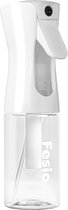 Atomiseur à brume fine Fesio® Water Spray - Vaporisateur d'eau - Flacon pulvérisateur - Pulvérisateur de plantes - Transparent / Wit - 200 ml