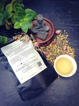 Wellness Tea - "Zen & Calm" Bloementhee 50g - Ontspannende Kruidenthee - Relax Thee - Zen Thee
