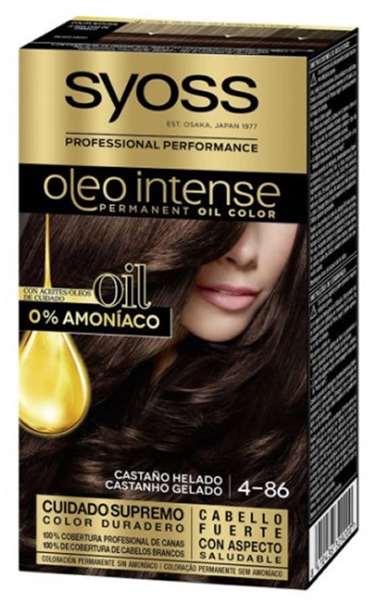 Permanente Kleur Syoss Bruin N 4,86