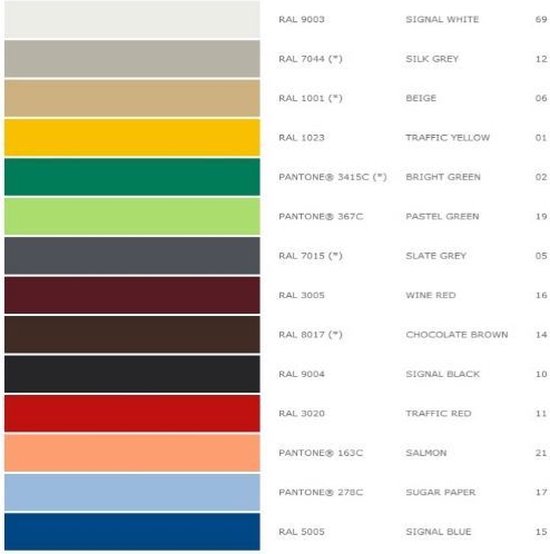 Chaises de cantine Rome plastique empilables gris