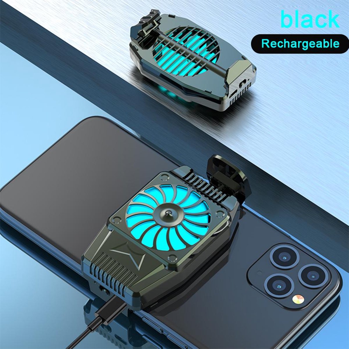 Universele Mini Mobiele Telefoonkoeler Game Koeler Telefoon Ventilator