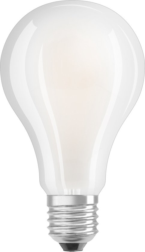 Ledvance Classic LED E27 Peer Filament Mat 24W 3452lm - 840 Koel Wit | Vervangt 200W