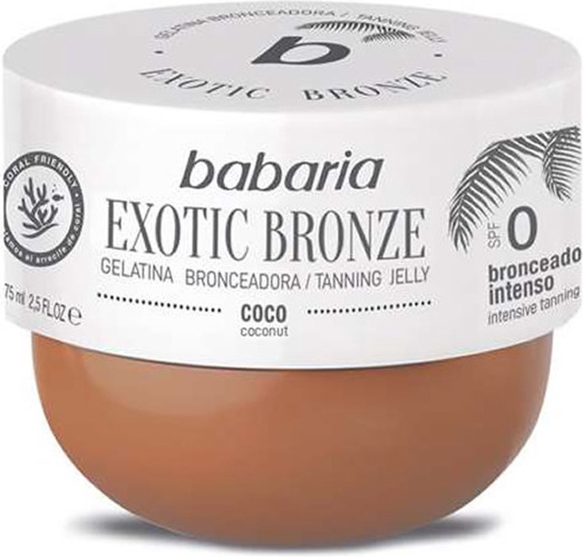 Bruinende Gel Babaria SOLAR GELATINA COCO Y ZANAHORIA 75 ml