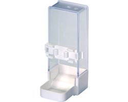 Duvoplus - Vogelnest - Vogel - Eetbakje Grote Parkiet/papegaai 200ml Wit - 1st