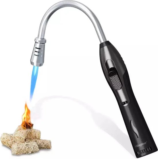 YZLighter Briquet à bâton, briquet de cheminée rechargeable au gaz, briquet  à flamme à
