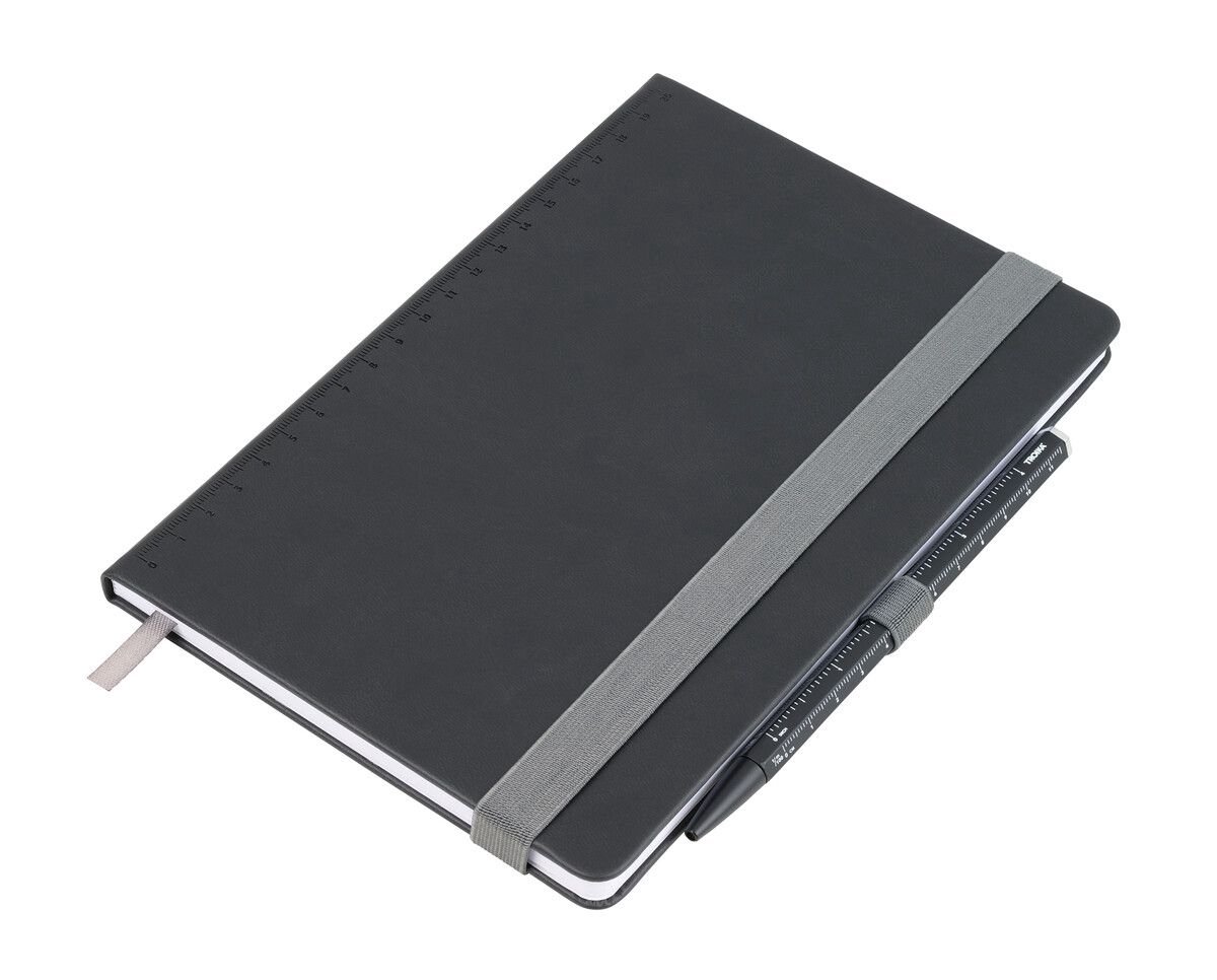 Troika notitieboek SLIMPAD A5 (zwart)