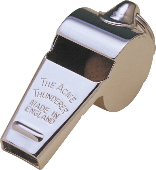Fischietto Arbitrale ACME Thunderer 60.5 Metallo - Ufficiale FIFA E NFL, Impermeabile - Foto 13