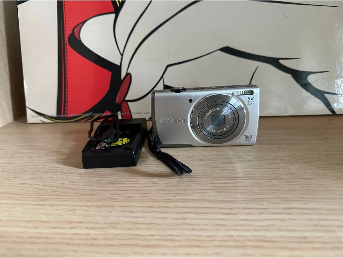 Canon PowerShot A3500 IS BLACK - Digitale Camera | bol