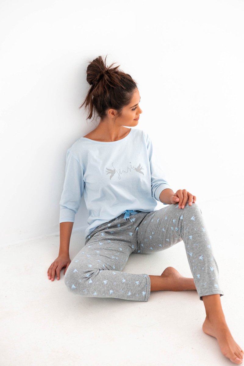 Sensis Pyjama d'hiver chaud pour femme Adultes en polaire à manches longues  et